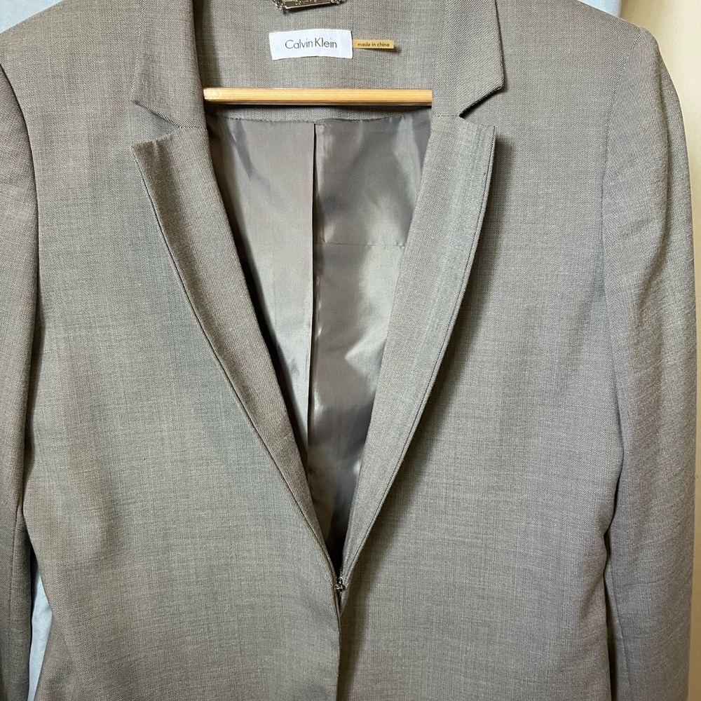 Calvin Klein Gray Men's Blazer